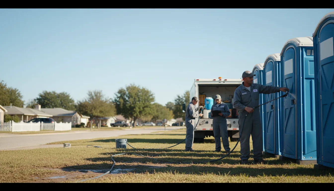 Long-Term Portable Toilet Rental in Lake Odessa, MI near me